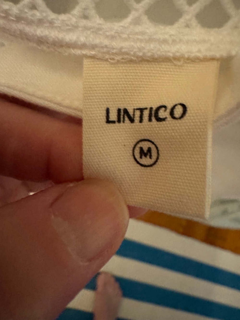 NWOT Lintico Linen-Cotton Sleeveless Top - Picture 3 of 5